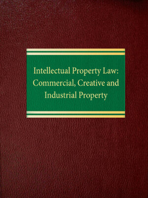cover image of Intellectual Property Law